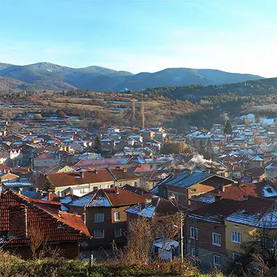 изглед от Батак