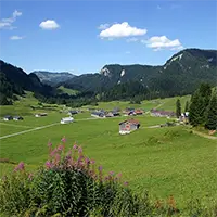 Изглед от планината Брегенцервалд