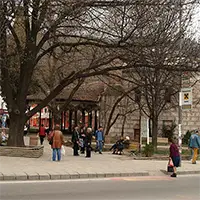 Куршум Джамия, строена началото на 15 век