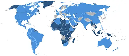 Организацията на обединените нации през 1945 г.