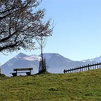 Поглед към върховете Винтерщауде (ляво) и Ифен (дясно)