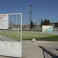 Спортната площадка в Кнежа