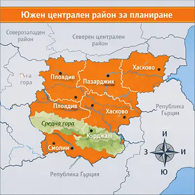 Южен централен район за планиране