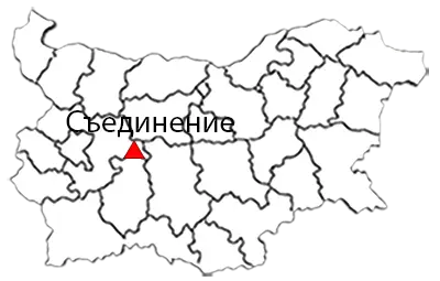 Местоположение на картата на България