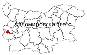 Местоположение на картата на България