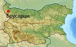 Брусарци Местоположение на картата на България