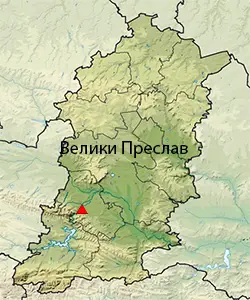 Велики Преслав Местоположение на картата на Област Шумен