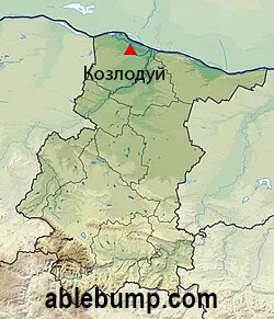 Козлодуй Местоположение на картата на Област Враца