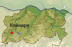 Койнаре Местоположение на картата на Област Плевен