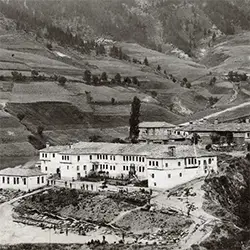 Конакът на Салих Ага в Смолян през 1919 г.