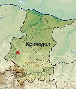 Криводол Местоположение на картата на Област Враца