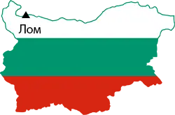 Лом Местоположение