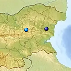 Местоположение Река Голяма Камчия