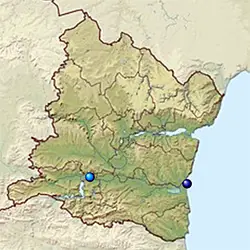 Местоположение Река Камчия