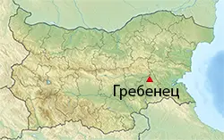 Местоположение на картата на България (Гребенец)