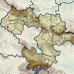 Местоположение на картата на България Забелски рид