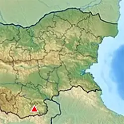 Местоположение на картата на България Ирантепе