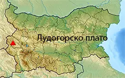 Местоположение на картата на България Любаш