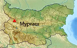 Местоположение на картата на България Мургаш