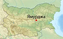 Местоположение на картата на България (Ямурджа)