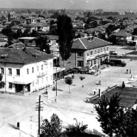 Площадът в кв. „Секирово“ в началото на 1970-те г.