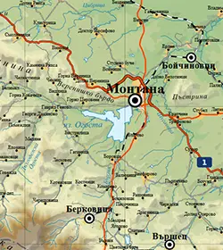 Подробна карта (Веренишко бърдо)