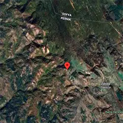 Подробна карта Завалска планина