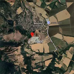 Подробна карта Зъбера