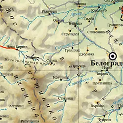 Подробна карта Светиниколска планина