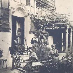 Пощенска картичка от Котел преди 1932 г.