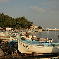 Пристанът Поморие