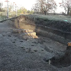 Разкопки на праисторическо жилище от VI хилядолетие