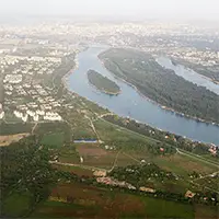 Река Сава при Белград