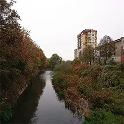 Река Струма в града