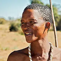 Сан Бушмен от Ботсвана