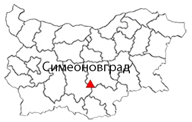 Симеоновград Местоположение