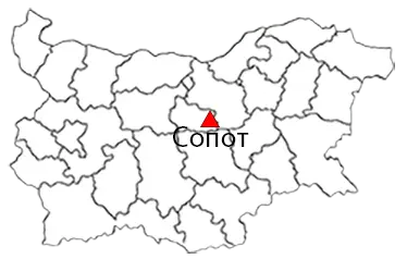 Сопот Местоположение