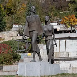 Статуя на Орфей и Евридика