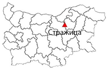 Стражица Местоположение