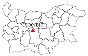 Стрелча Местоположение
