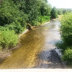 Стряма близо до селата Богдан