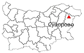 Суворово Местоположение