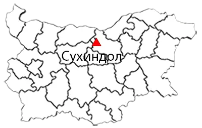 Сухиндол Местоположение