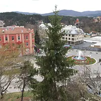 Централният площад Банкя