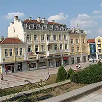 Част от центъра на града