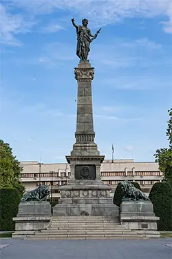 паметника на свободата в град Русе