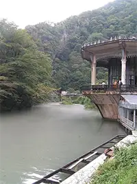 ЖП гара Пъсъртша на Афон (Абхазия)