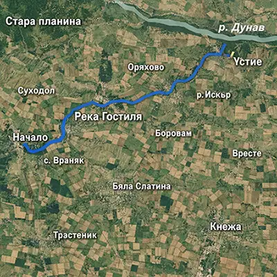 Река Гостиля