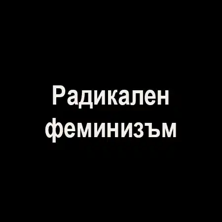 Радикален феминизъм