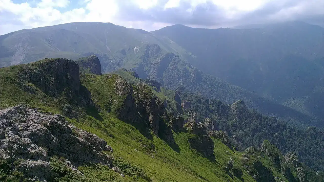 Юрушка грамада - панорамен изглед